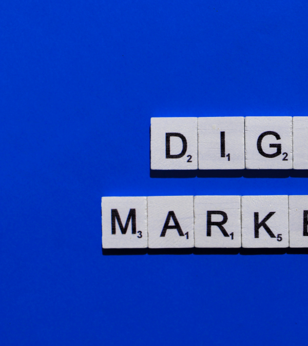 Privacy Policy of dubai digital expert with logo and digital marketing with blue background