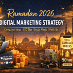 Ramadan 2026 digital marketing strategy with SEO, social media campaigns, paid ads, and ethical branding